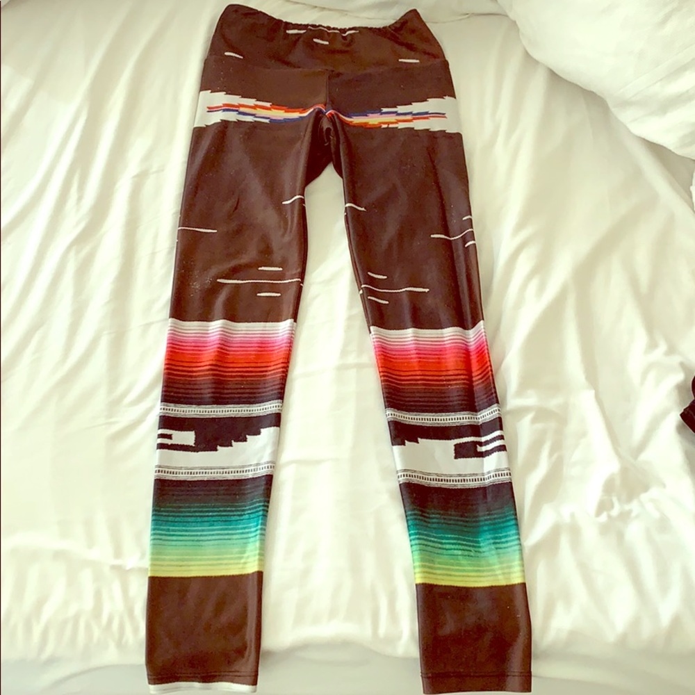 GOLDSHEEP MEXICAN BLANKET LEGGINGS